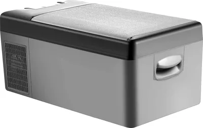 Immagine prodotto di Congelatore portatile per auto, Doppia zona di stoccaggio, Uso versatile, 15L