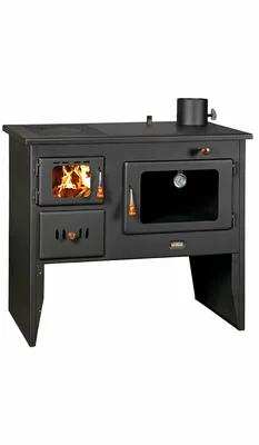Produktbild von EEK A Wasserführender Küchenofen PRITY W12 1P41 mit XL-Backofen – 16kW
