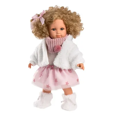 Zdjęcie produktu dla Llorens 53542 ELENA - realistyczna lalka z miękkim materiałem