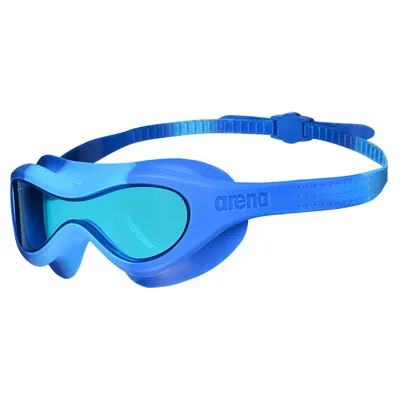 Produktbild von Arena Spider Kids Mask, Unisex, Universalgröße, Blau, Silikon, Hellblau, Polycarbonat