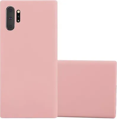Image de Cadorabo Housse pour Samsung Galaxy NOTE 10 PLUS Housse en rose Housse pour portable TPU silicone Etui Case Cover
