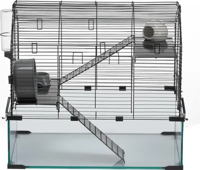 Produktbild von Drahtkäfig für Hamster Habitat 22,8 Zoll Nagetier Rennmaus Kleintierhaus