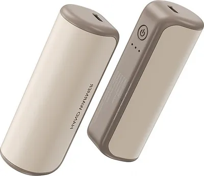Produktbild von 10000 mAh Magnet-Handwärmer 2er Set, 3-Temperatur-Stufen, Outdoor Winter Powerbank mit USB-Ladung