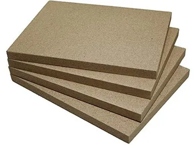 Produktbild von Vermiculit-Platten, 25 mm, für Kamine und Öfen (Set mit 4 Stück)