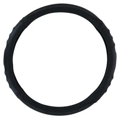 Produktbild von All Ride Lenkradbezug LKW Lenker mit Durchmesser 44-46CM Gummi Anti-Rutsch Textur Einfach zu Installieren Schwarz