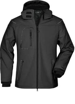 Produktbild von Modische Winter Softshelljacke black, Gr. XXL