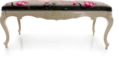 Image de Tabouret, canapé, pouf, fauteuil rembourré, petit siège d'appoint, repose-pieds, ottoman, banc, style Art déco