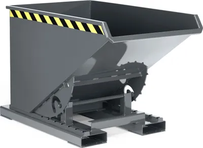 Produktbild von R+R Industrietechnik Abrollkipper Typ RAM-120 1070x1800x825mm 1200dm³ verzinkt