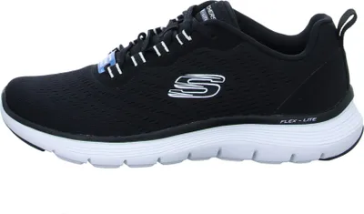Produktbild von Skechers Flex Appeal 5.0 Black And White / Leather Größe EU 41