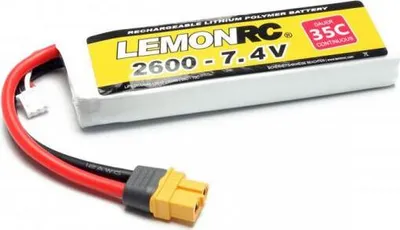 Produktbild von LiPo Akku LEMONRC 2600 - 7.4V (35C)