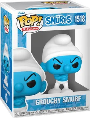 Produktbild von The Smurfs - Grouchy Smurf 1518 - Funko Pop! Vinyl Figur