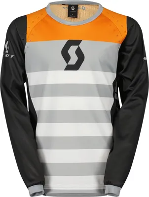 Produktbild von Scott Evo Race Kinder Motocross Jersey, schwarz/grau/orange, M