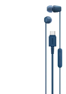 Produktbild von Sony IER-EX15C, Kabelgebunden, Anrufe/Musik, 3 g, Kopfhörer, Blau