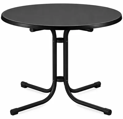 Produktbild von Beautissu Bistrotisch Bistroni WP Ø80xH70cm Schwarz