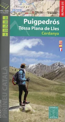 Produktbild von Wanderkarte Puigpedros 1:25 000