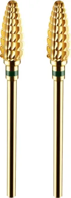 Image de 2x Premium Fraises à ongles Bit forme de poire Fraisage manucure/pédicure Meule professionnelle