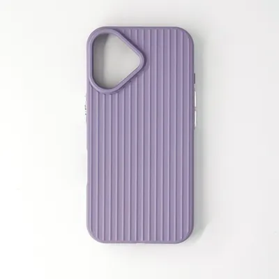 Produktbild von Handy Hülle Für iPhone 16 mit Kameraschutz Lila Case Bumper - Für Apple iPhone 16, Lila