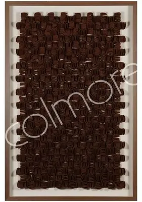 Image de Décoration murale ARLUNE, 80x120x6 cm, couleur marron