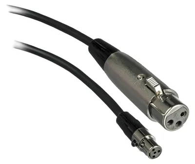 Produktbild von Shure WA310, Mikrofonkabel, Shure, Schwarz, TA4F - XLR, 1,2 m
