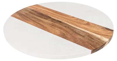 Image de Plateau tournant "harmony" rond d35cm en acacia - 5 five simply smart