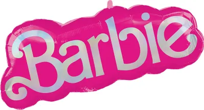 Produktbild von Folienballon Barbie SuperShape P38 verpackt
