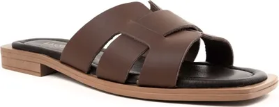 Zdjęcie produktu dla La Conte Paris, kapcie damskie, model LAC6570-25125, kolor: brązowy, rozmiar: 36
