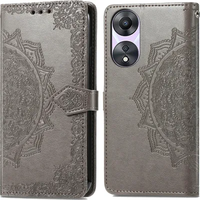 Immagine prodotto di imoshion Custodia a libro Mandala Oppo A58 - Grigio