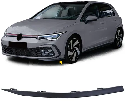 Produktbild von Stoßstange Spoiler Leiste Matt links für VW Golf 8 GTI GTD R-Line 2019-2024