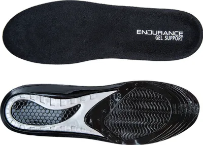 Obrázok produktu pre ENDURANCE Gelové podporné vložky s integrovanými gélovými vankúšikmi 1001 Black 41-46