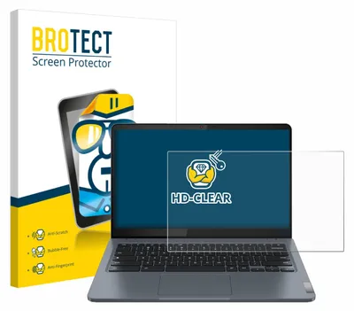 Produktbild von Für Lenovo IdeaPad Slim 3i Chromebook Plus Gen 8 14" Schutzfolie BROTECT Displayschutz Display Schutz Folie Klar Transparent