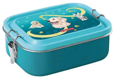 Immagine prodotto di Step by Step sacco per il pranzo Lunchbox Stainless Steel Sweet Pet petrolio