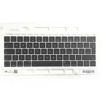 Produktbild von 1 Set deutsche Tastatur Tasten Kappen Keycap für Macbook Pro Retina 13" A1706 15" A1707 2016 2017