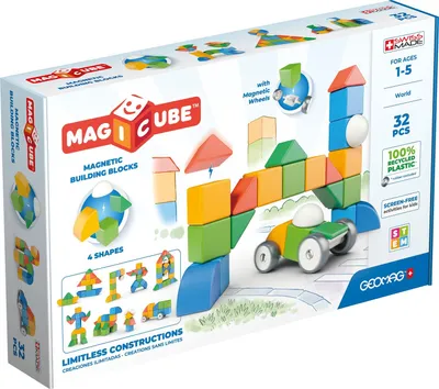 Produktbild von Geomag Magicube 4 Formen 32 Stk