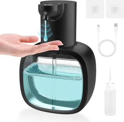 Produktbild von Automatischer Seifenspender, USB C Seifenspender Wandbefestigung 500ml