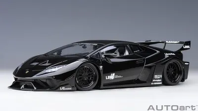 Image de Autoart 79129 - Lamborghini Huracan GT Liberty Walk LB Silhouette à l'échelle 1/18 (noir)