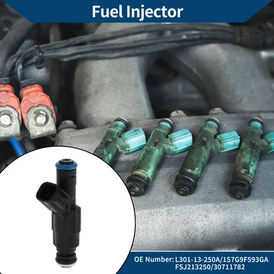Image de Injecteur De Carburant No.L301-13-250A/1S7G9F593Ga Pour Mazda Protege5 2.0 2002-2003 Buse De Carburant Débit Assorti 1 Pc Noir