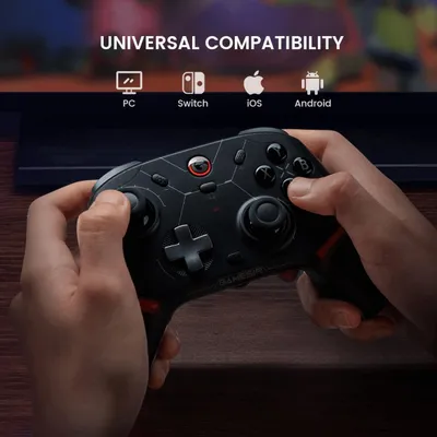 Obrázok produktu pre GameSir Cyclone2 BDL-WH, Gamepad, Android, Nintendo Switch, PC, iOS, Tlačidlo späť, D-pad, Tlačidlo ponuky, Tlačidlo režimu, Tlačidlo zdieľať, Tlačidlo..., Analógový/digitálny, RGB, Káblový a bezdrôtový