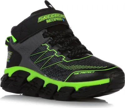 Produktbild von Skechers Tech-Grip - High-Surge - Charcoal / Schwarz / Limette Synthetik Größe: 29 Normal