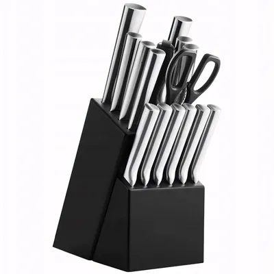 Zdjęcie produktu dla Nóż szefa kuchni zestaw 16 noży Nóż kuchenny Laserowy wzór OstryNóż w stylu japońskim Santoku Tasak Uniwersalny nóż Ultra ostre ostrza Retoo