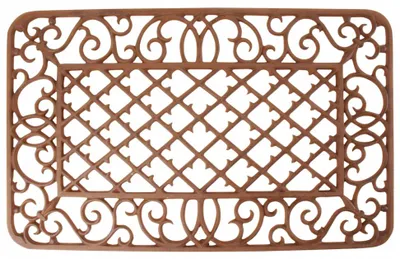 Image de Paillasson Eschert Design losanges rectangulaire 67 x 42 cm ; LH45