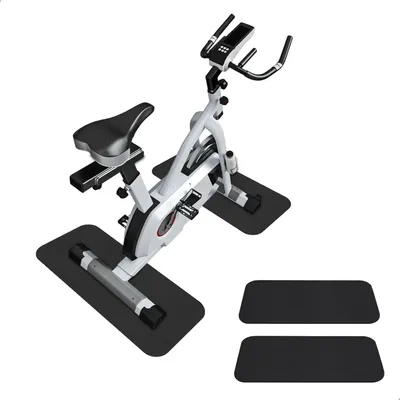 Produktbild von Gymnastikmatten Antirutsch PVC 6 mm, 2 Stück, 30 x 63,5 cm, für Fitnessgeräte