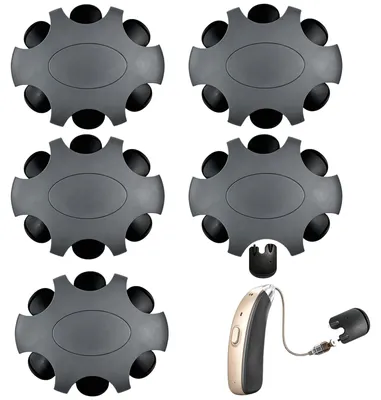 Imagen del producto de Filtros para audífonos MiniFit, 30 unidades, 5 paquetes, protección contra la humedad y el cerumen
