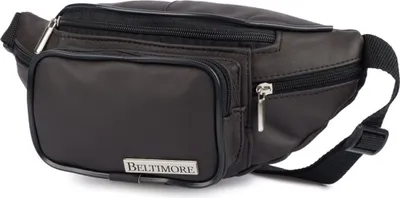 Produktbild von Beltimore Leder-Gürteltasche für Arbeit oder Reisen, groß, braun