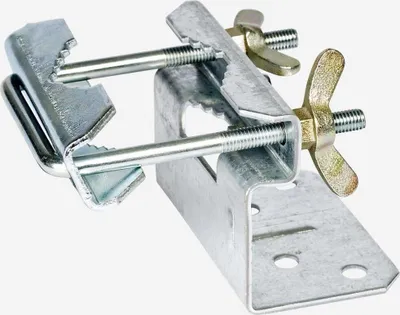 Produktbild von Fuba DMF 600 Mastfuß m.2 Krallenschellen für Rohrdurchmesser 40-60 mm