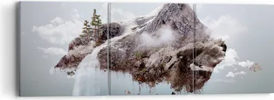 Produktbild von Bild auf Leinwand - Leinwandbild - Umwelt Natur - 90x30cm - Wand Bild - Wanddeko - Wandbilder - Leinwanddruck - Bilder - Kunstdruck - Wanddekoration - Leinwand bilder - Wandkunst - CA90x30-3548