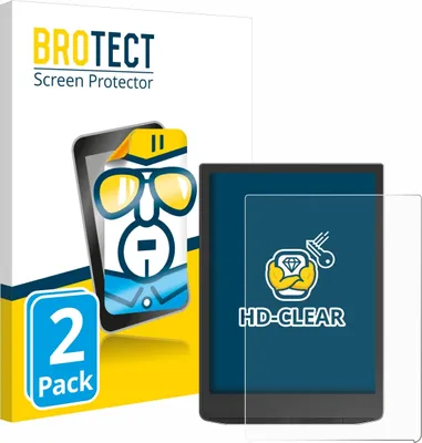 Produktbild von 2x Für Vivlio InkPad 4 Schutzfolie BROTECT Displayschutz Display Schutz Folie Klar Transparent