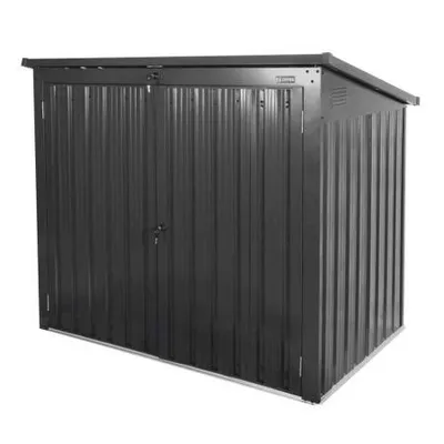 Produktbild von ZIPPER ZI-MTB2 Mülltonnenbox Mülltonne Tonnenverkleidung Müllbox Metall anthrazit