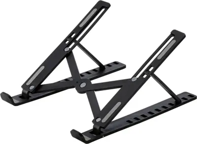 Produktbild von Tronic Laptopständer höhenverstellbar klappbar rutschfeste Auflagen Open-Frame