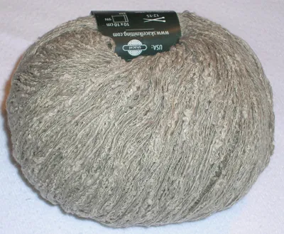 Produktbild von BALICO von Schulana, Leinen-Strukturgarn in grau (Fb 52), ca. 28m/50g