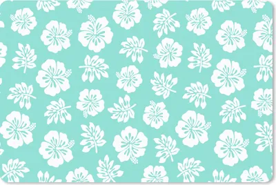 Produktbild von MuchoWow® Schreibtischunterlage Hawaii - Hibiskus - Blume - Muster 60x40 cm - XXL Mauspad - Großes Mauspad